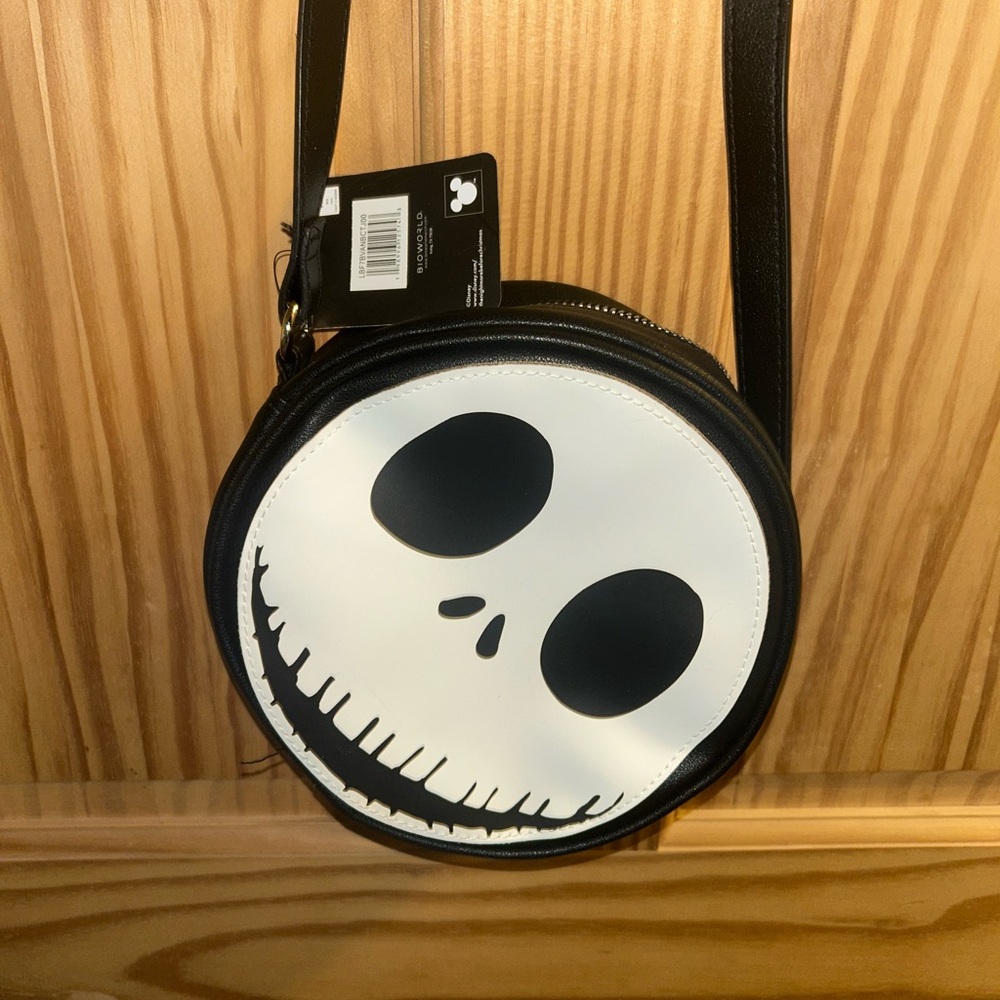 NWT Jack Skellington The Nightmare before Christmas Disney purse